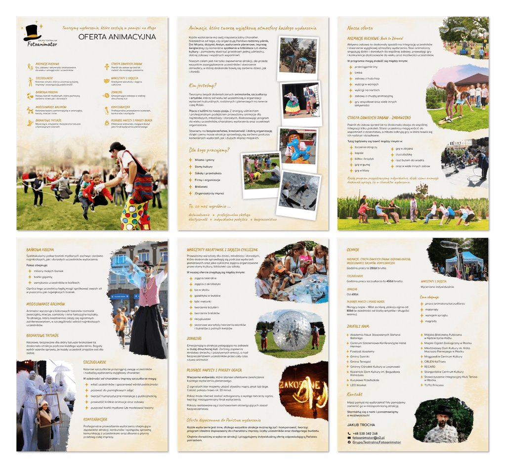 Service Proposal for an Arts & Culture 